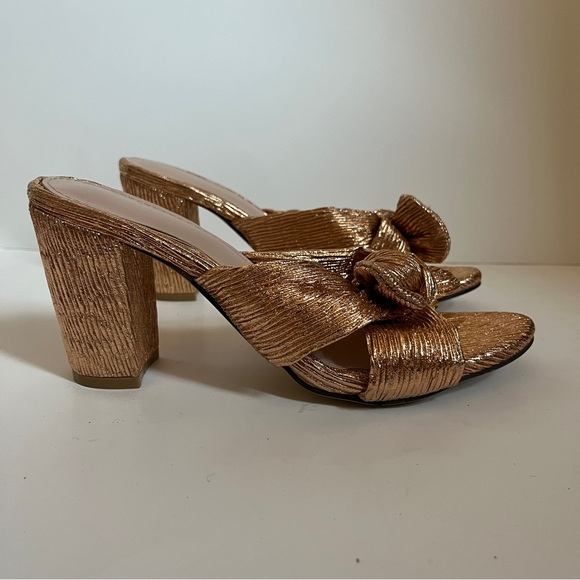 Rose gold sandals - Picture 3 of 6